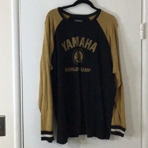 Lucky Brand/ Yamaha long sleeve tee